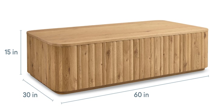 Rectangular Cocktail Table image number 4