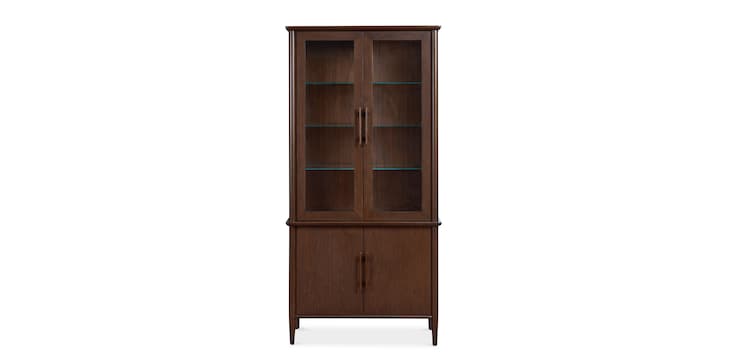 40" Glass-Wood Storage Cabinet image number 3