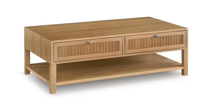 Ribbed Drawer 50" Cocktail image number 0