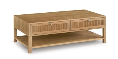 Newbury Ribbed Drawer Cocktail Table