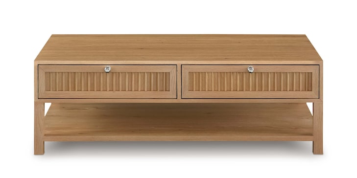 Ribbed Drawer 50" Cocktail image number 2