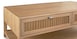Ribbed Drawer 50" Cocktail