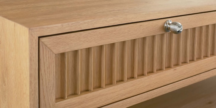 Ribbed Drawer 50" Cocktail image number 5