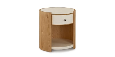 Newbury Round Open Front End Table