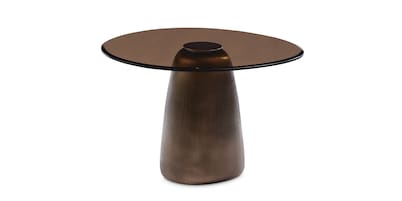 Pantheon Medium Glass Top Cocktail Table