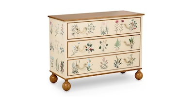 Cita 3 Drawer Hand-Painted Accent Chest