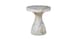 Castelli Marble Onyx Indoor + Outdoor Round Side Table