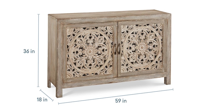 Fusion Two Door Cabinet image number 3