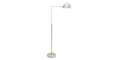 Sheldon Polished Nickel Floor Lamp