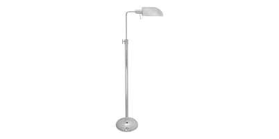 Simone Polished Nickel Floor Lamp
