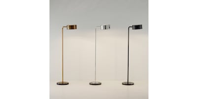 Bryson Polished Nickel Floor Lamp