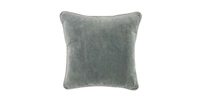 Heirloom Velvet Bay Green Square Pillow