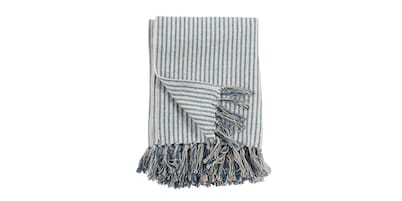 Balboa Blue Natural Throw