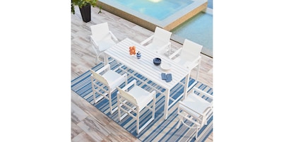 Bonavista Outdoor Rectangle Bar & Counter Dining Table