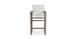 Track Arm Staionary Bar Stool