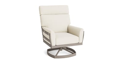 Arley Outdoor Track Arm Swivel Rocker