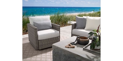 Ashford Outdoor Swivel Glider