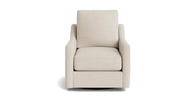 True Custom&reg; Slope Arm Swivel Chair