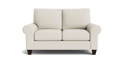 True Custom&reg; Large Roll Arm Loveseat