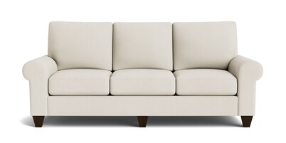 True Custom&reg; Large Roll Arm Sofa