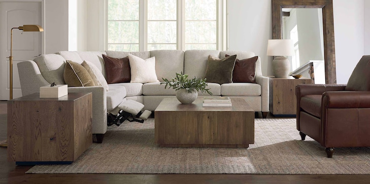 Reclining Fabric L Sectional image number 2