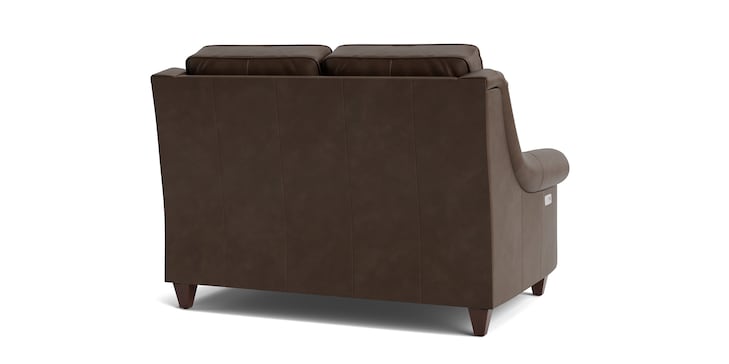Reclining Leather Loveseat image number 4
