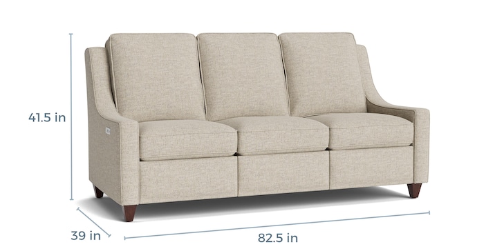 Reclining Fabric Sofa image number 3