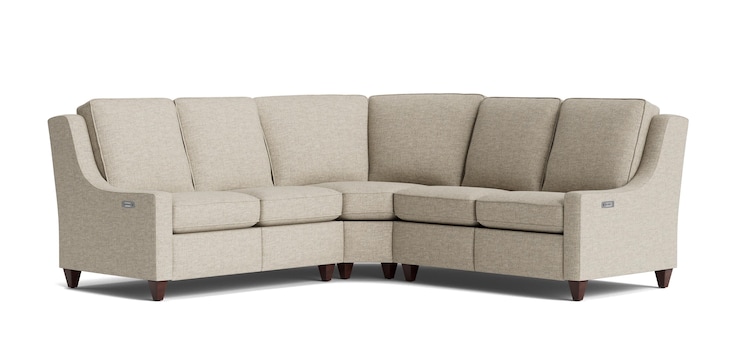 Reclining Fabric L Sectional image number 0