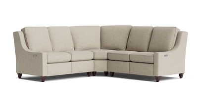 Magnificent Motion Slope Arm Reclining Sectional