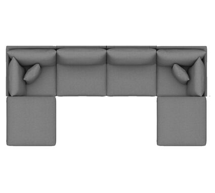 Chaise U-Shape sectional configuration